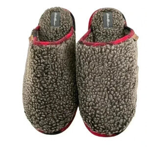 New Eddie Bauer mens slippers size 11 44 gray red plaid
Wool Christmas holiday